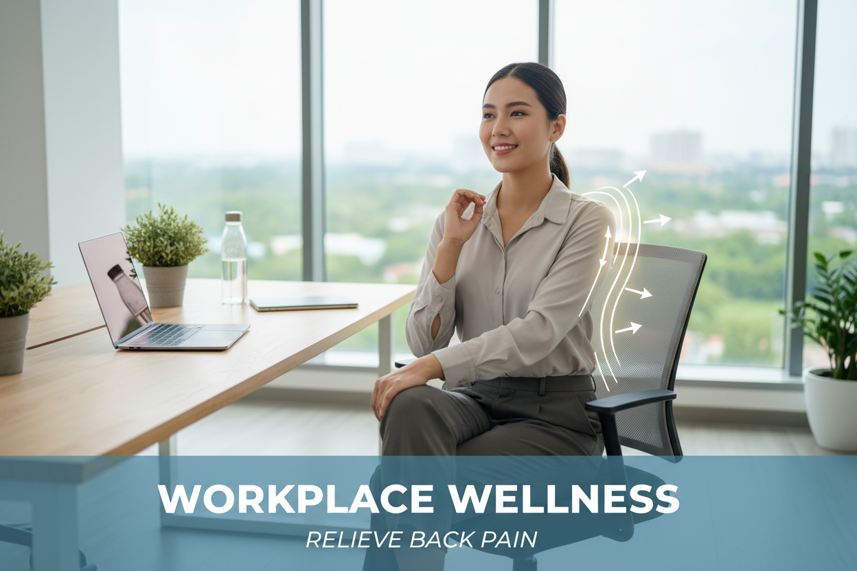 Mal de dos au travail : 7 exercices simples à faire au bureau