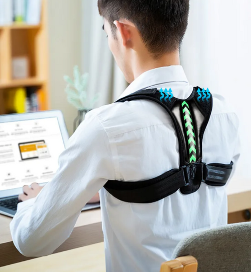 Correcteur de posture ajustable dos et épaules