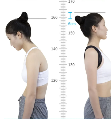 Correcteur de posture discret pour femme